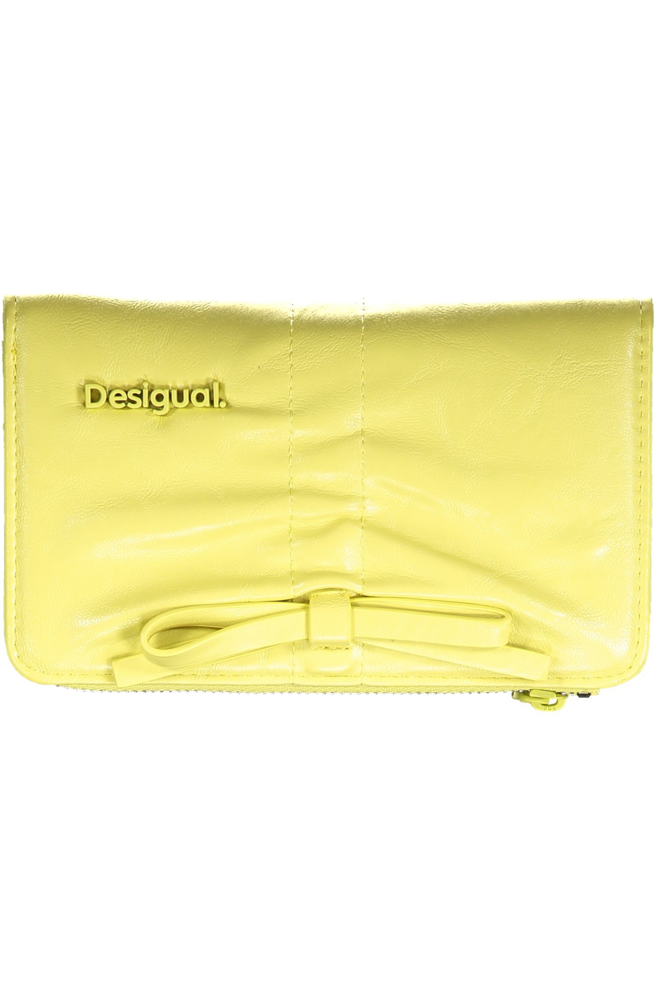 DESIGUAL WOMEN'S YELLOW WALLET DESIGUAL