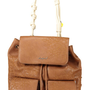 DESIGUAL WOMEN'S BROWN BACKPACK DESIGUAL