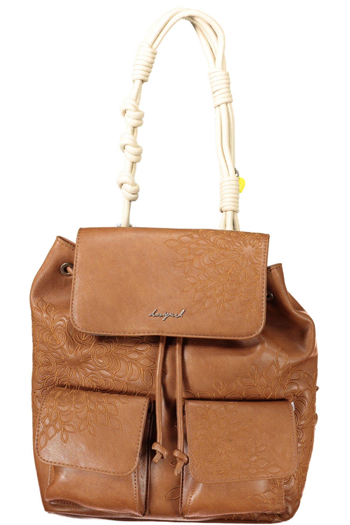DESIGUAL WOMEN'S BROWN BACKPACK DESIGUAL