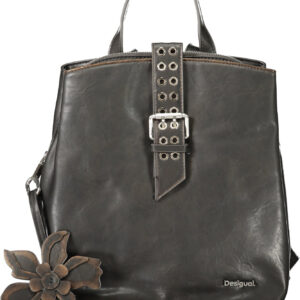 DESIGUAL WOMEN'S BLACK BACKPACK DESIGUAL