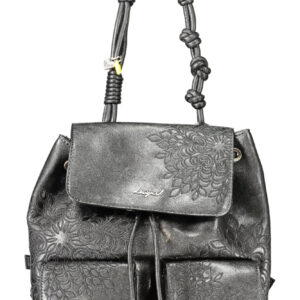 DESIGUAL WOMEN'S BLACK BACKPACK DESIGUAL
