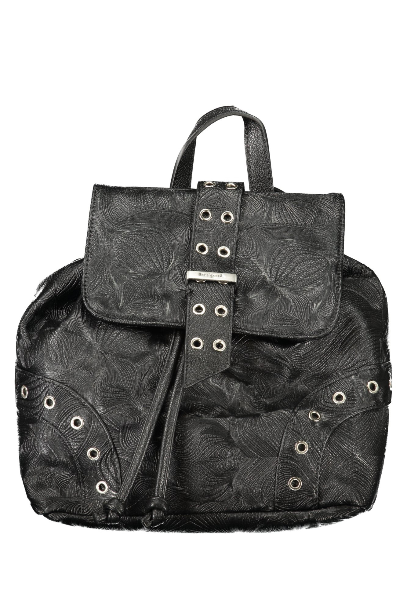 DESIGUAL WOMEN'S BLACK BACKPACK DESIGUAL