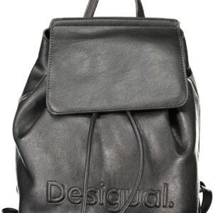 DESIGUAL WOMEN'S BLACK BACKPACK DESIGUAL