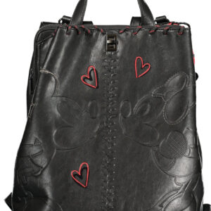 DESIGUAL WOMEN'S BLACK BACKPACK DESIGUAL