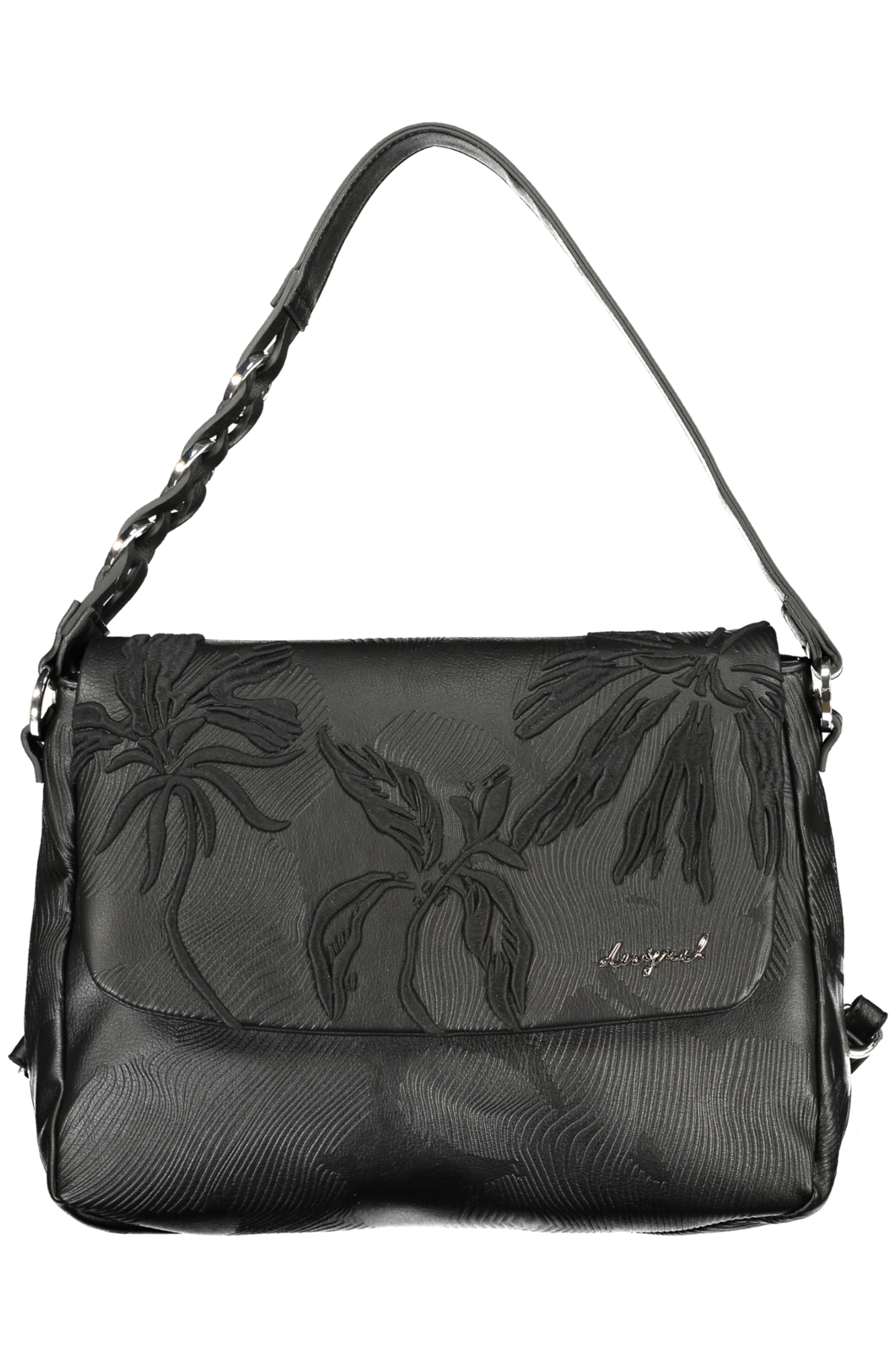 DESIGUAL WOMEN'S BLACK BACKPACK DESIGUAL