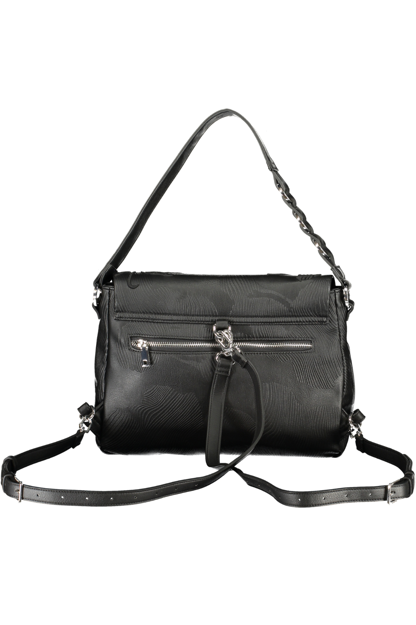 DESIGUAL WOMEN'S BLACK BACKPACK - Image 2