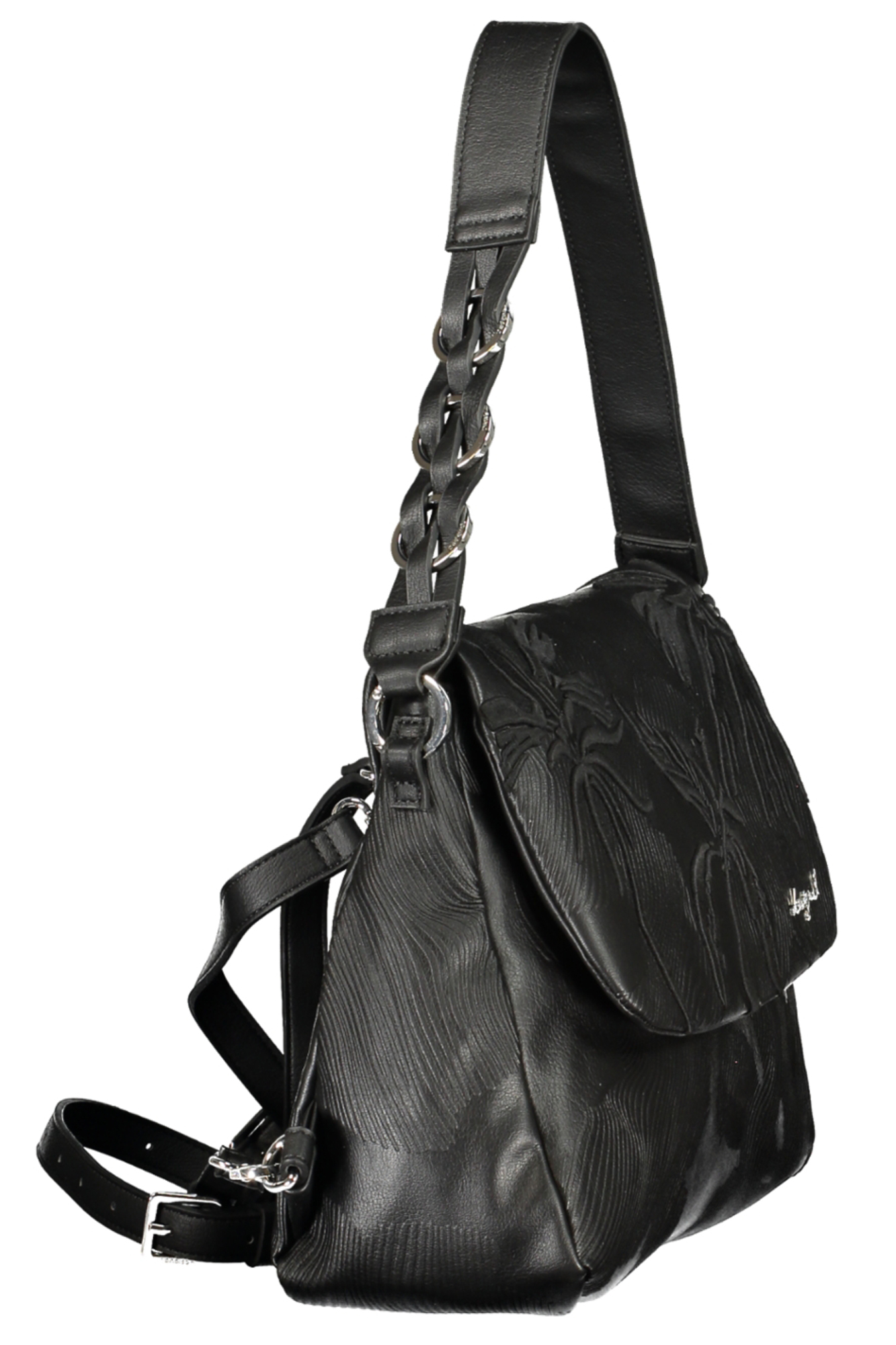 DESIGUAL WOMEN'S BLACK BACKPACK - Image 3
