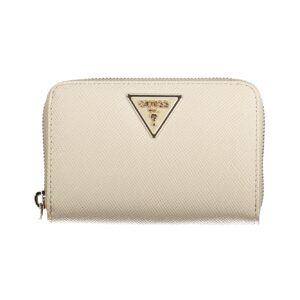 GUESS JEANS WOMEN'S BEIGE WALLET GUESS JEANS
