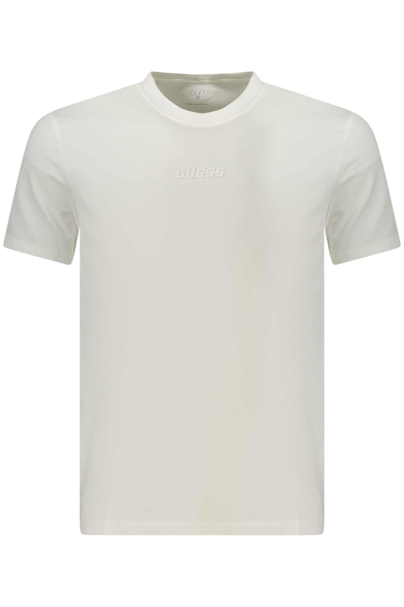 GUESS JEANS MEN'S SHORT-SLEEVED T-SHIRT WHITE GUESS JEANS