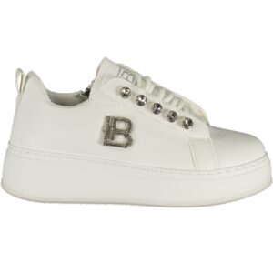 LAURA BIAGIOTTI WOMEN'S WHITE SPORTS SHOES LAURA BIAGIOTTI
