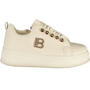 LAURA BIAGIOTTI WOMEN'S WHITE SPORTS SHOES LAURA BIAGIOTTI