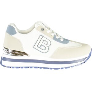 LAURA BIAGIOTTI WOMEN'S WHITE SPORTS SHOES LAURA BIAGIOTTI