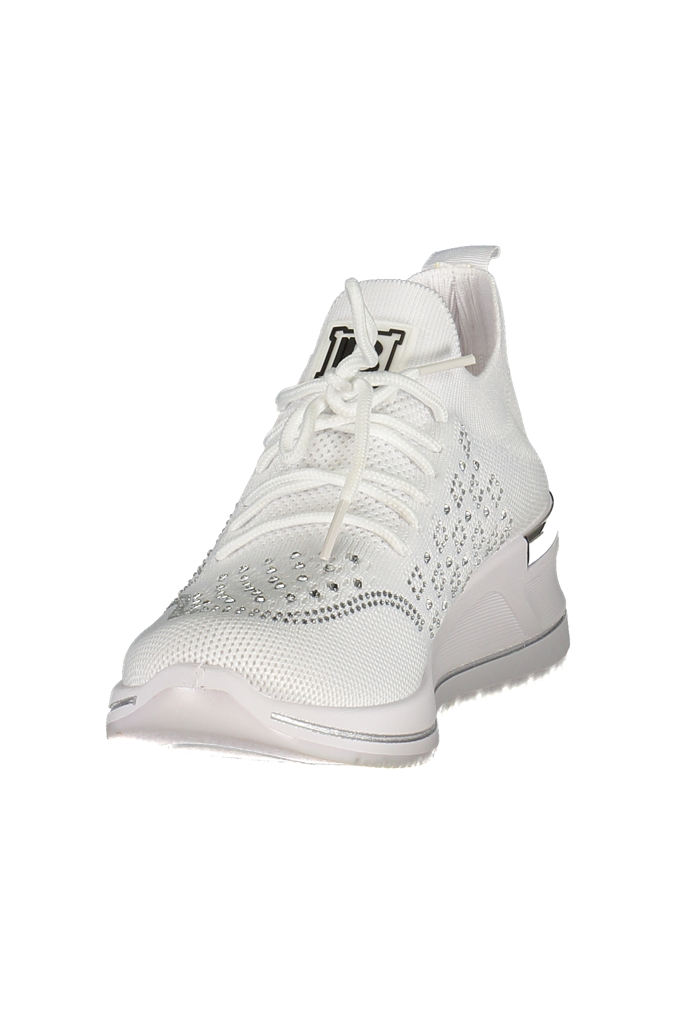 LAURA BIAGIOTTI WOMEN'S WHITE SPORTS SHOES - Image 3