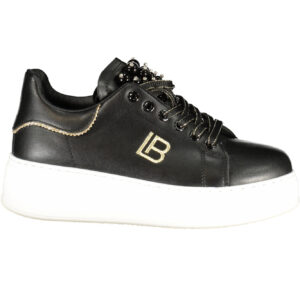 LAURA BIAGIOTTI WOMEN'S BLACK SPORTS SHOES LAURA BIAGIOTTI