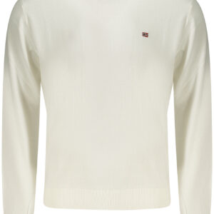 NAPAPIJRI MEN'S WHITE SWEATER NAPAPIJRI