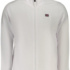 NORWAY 1963 MEN'S WHITE ZIP-UP SWEATSHIRT NORWAY 1963
