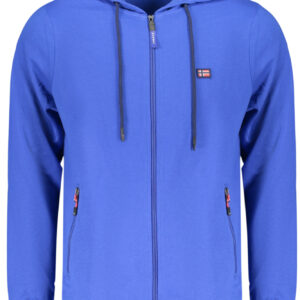 NORWAY 1963 MEN'S BLUE ZIP-UP SWEATSHIRT NORWAY 1963