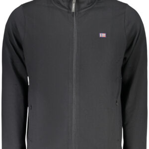 NORWAY 1963 MEN'S BLACK ZIP-UP SWEATSHIRT NORWAY 1963