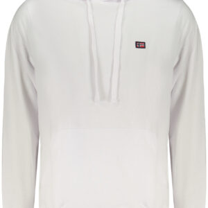 NORWAY 1963 MEN'S WHITE ZIP-UP SWEATSHIRT NORWAY 1963