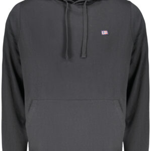 NORWAY 1963 MEN'S BLACK ZIP-UP SWEATSHIRT NORWAY 1963