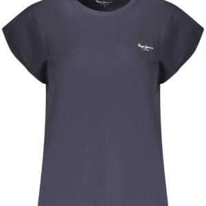 PEPE JEANS WOMEN'S SHORT-SLEEVE T-SHIRT BLUE PEPE JEANS