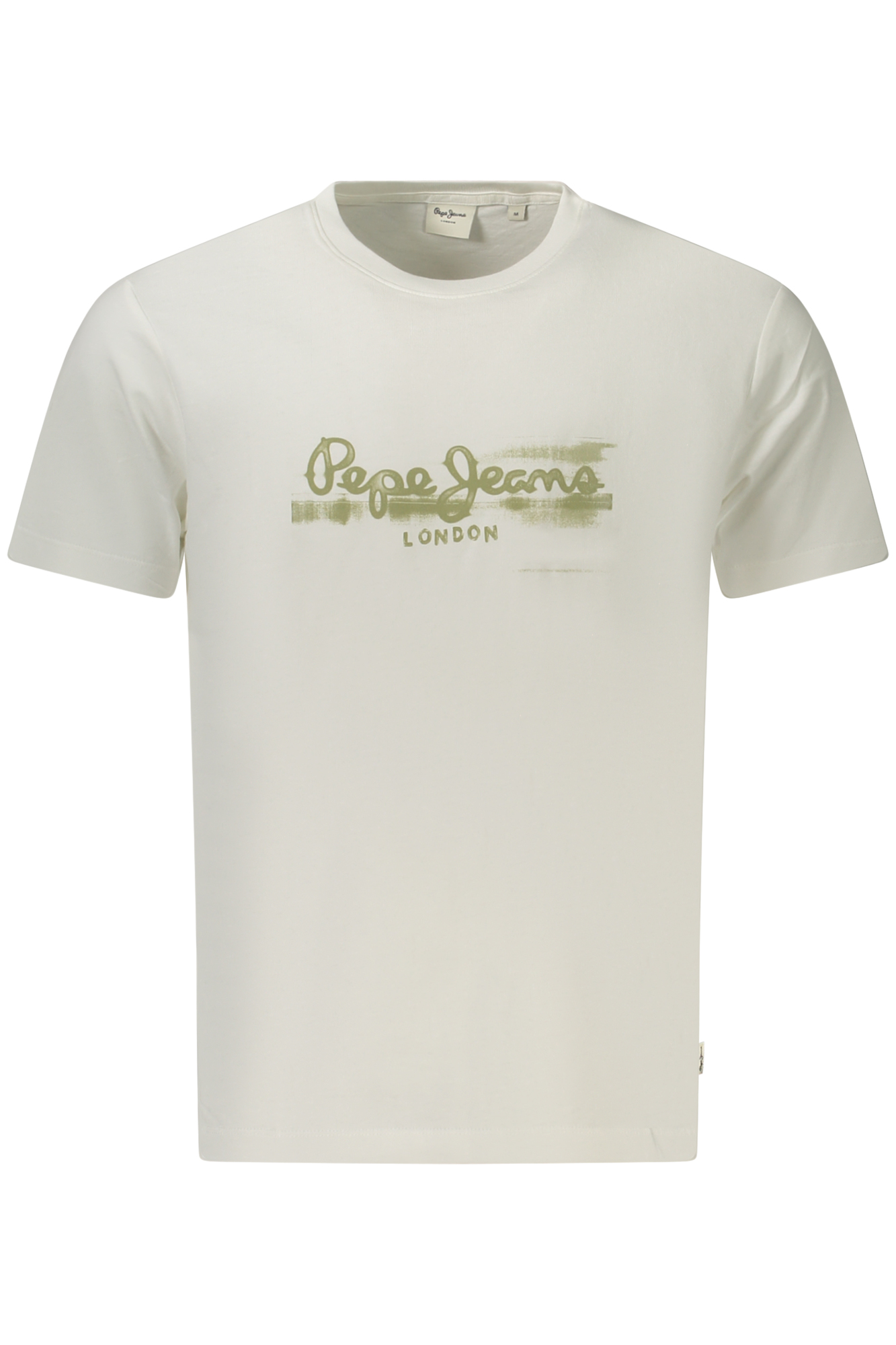 PEPE JEANS MEN'S SHORT-SLEEVED T-SHIRT WHITE PEPE JEANS