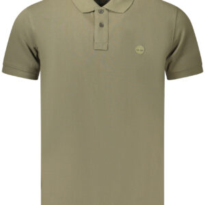 TIMBERLAND MEN'S SHORT-SLEEVE POLO SHIRT GREEN TIMBERLAND