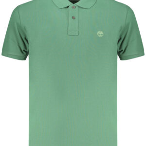 TIMBERLAND MEN'S SHORT-SLEEVE POLO SHIRT GREEN TIMBERLAND