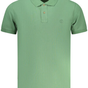 TIMBERLAND MEN'S SHORT-SLEEVE POLO SHIRT GREEN TIMBERLAND