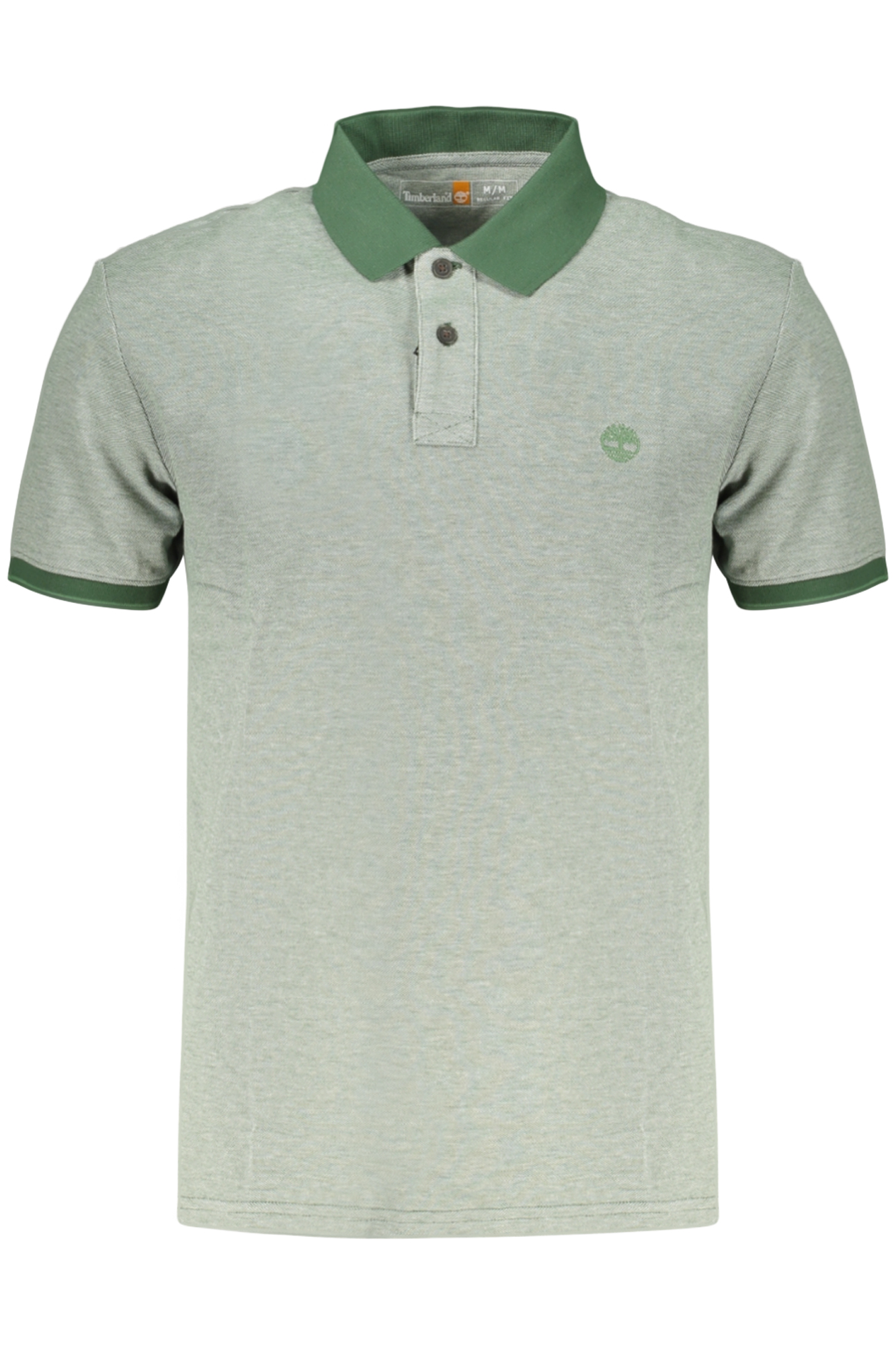 TIMBERLAND MEN'S SHORT-SLEEVE POLO SHIRT GREEN TIMBERLAND