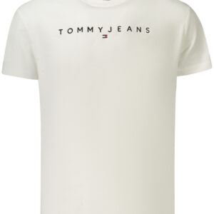 TOMMY HILFIGER MEN'S SHORT-SLEEVE T-SHIRT WHITE TOMMY HILFIGER