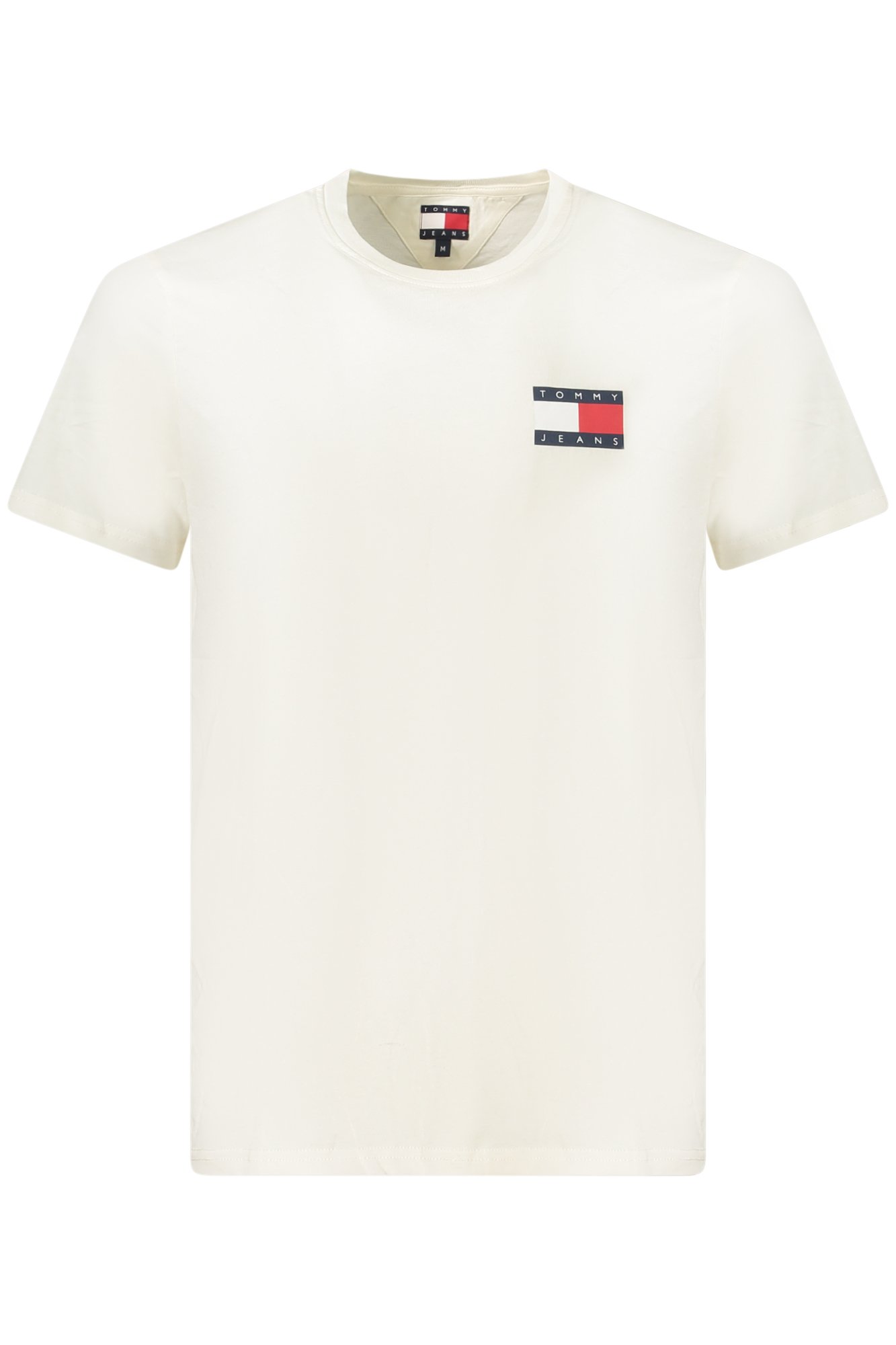TOMMY HILFIGER MEN'S SHORT-SLEEVE T-SHIRT WHITE TOMMY HILFIGER
