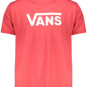 VANS MEN'S SHORT-SLEEVE T-SHIRT RED VANS