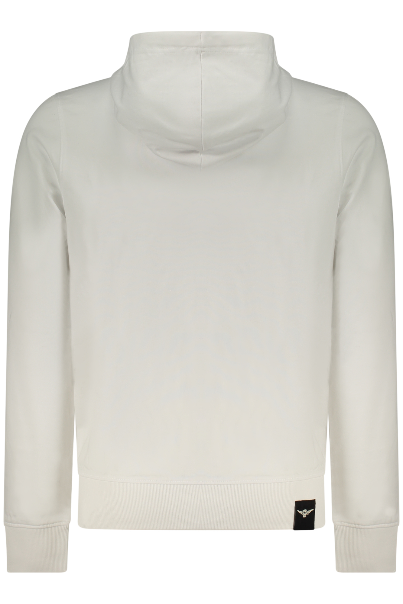 MILITARY ACADEMY MEN'S WHITE ZIP-UP SWEATSHIRT - Image 2