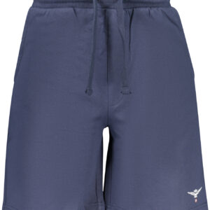 MILITARY ACADEMY MEN'S BLUE SHORT TRACKSUIT TROUSERS ACCADEMIA MILITARE