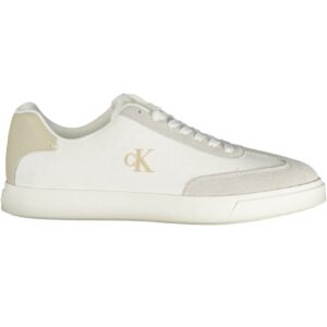 CALVIN KLEIN MEN'S WHITE SPORTS SHOES CALVIN KLEIN
