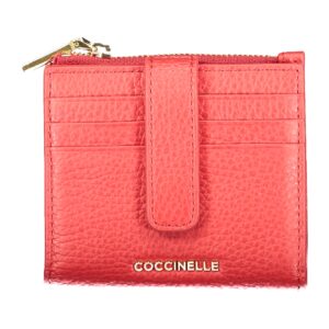COCCINELLE WOMEN'S RED WALLET COCCINELLE