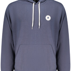 CONVERSE MEN'S BLUE ZIP-UP SWEATSHIRT CONVERSE
