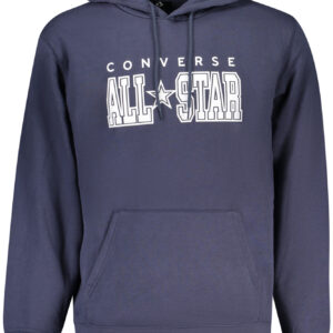 CONVERSE MEN'S BLUE ZIP-UP SWEATSHIRT CONVERSE