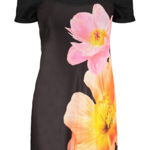 DESIGUAL SHORT DRESS FOR WOMEN IN BLACK DESIGUAL