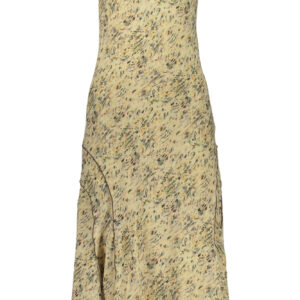 DESIGUAL WOMEN'S LONG DRESS IN BEIGE DESIGUAL