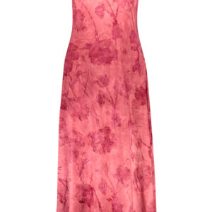 DESIGUAL WOMEN'S LONG RED DRESS DESIGUAL