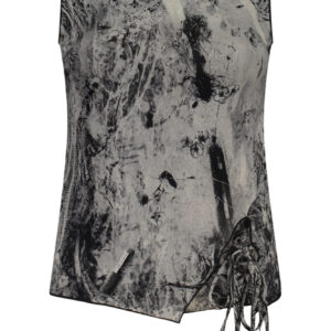 DESIGUAL WOMEN'S BLACK TANK TOP DESIGUAL