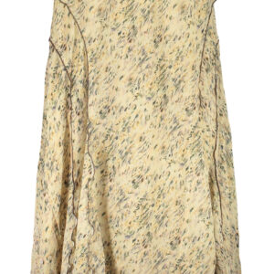 DESIGUAL WOMEN'S LONG SKIRT BEIGE DESIGUAL