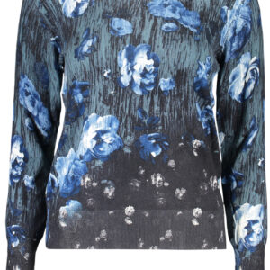 DESIGUAL WOMEN'S BLUE SWEATER DESIGUAL