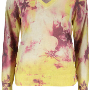 DESIGUAL WOMEN'S YELLOW SWEATER DESIGUAL