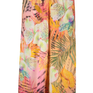 DESIGUAL WOMEN'S ORANGE TROUSERS DESIGUAL