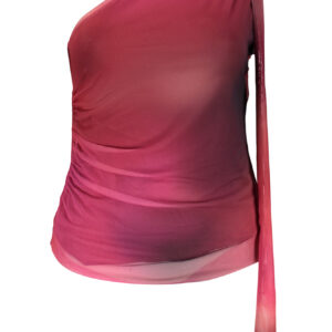 DESIGUAL WOMEN'S SHORT-SLEEVE T-SHIRT PURPLE DESIGUAL