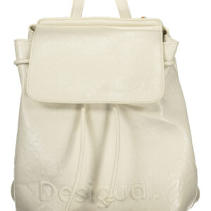 DESIGUAL WOMEN'S WHITE BACKPACK DESIGUAL