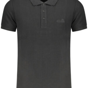 ELLESSE MEN'S SHORT-SLEEVE POLO SHIRT BLACK ELLESSE